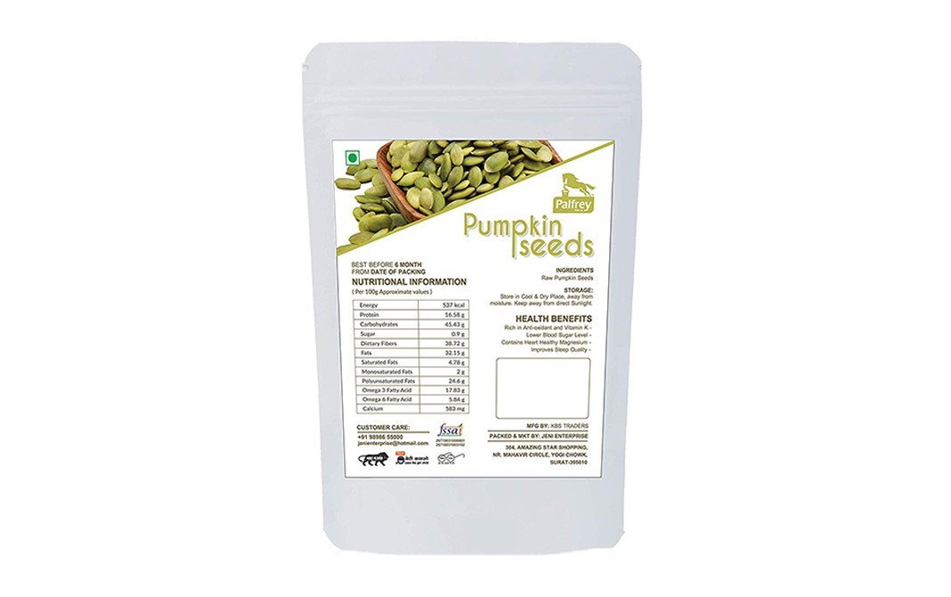 Palfrey Pumpkin Seeds    Pack  300 grams